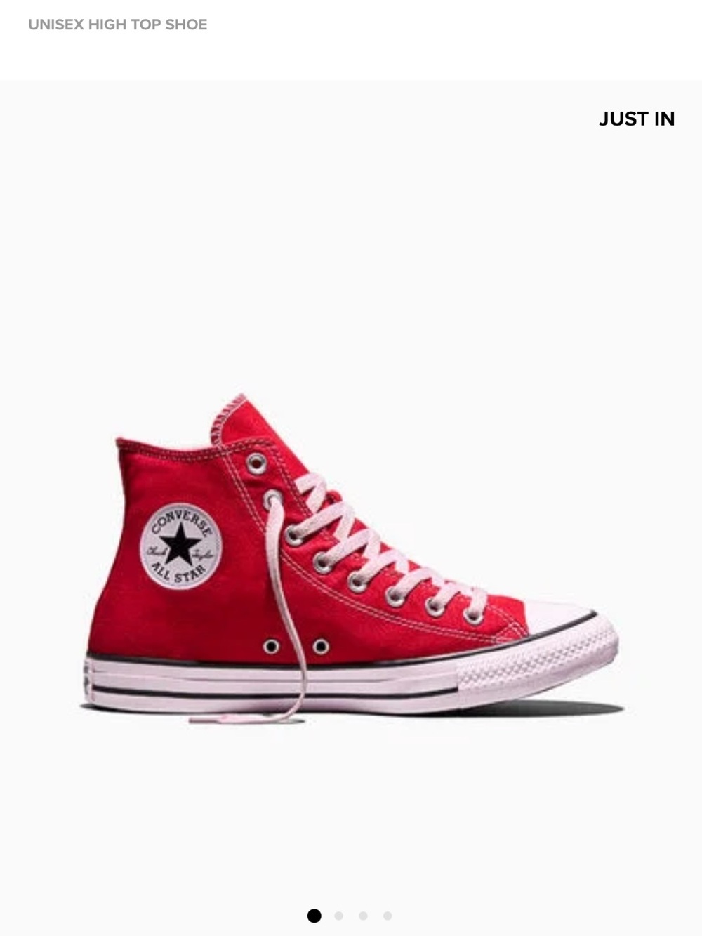 Unisex Converse Red Chuck Taylor All Star 70 High Tops